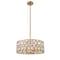 Z-Lite Dealey 6 Light Chandelier, Heirloom Brass & Clear 6010-24HB - alternate 6